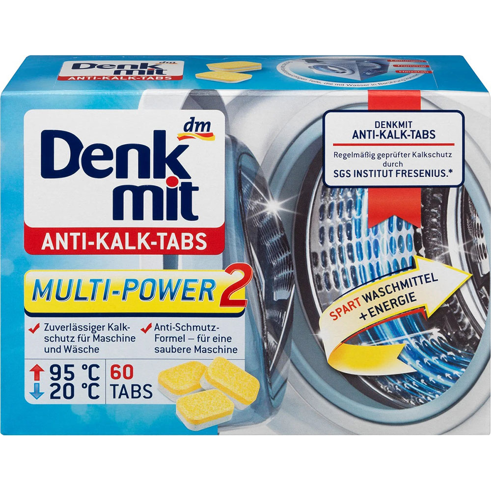 Viên tẩy lồng giặt Denmik Đức (hộp 60 viên)